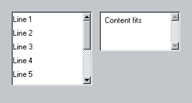 ScrollView95 with classic indicator